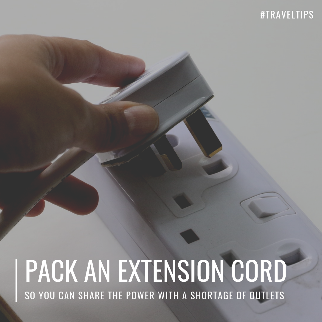 Pack an Extension Cord